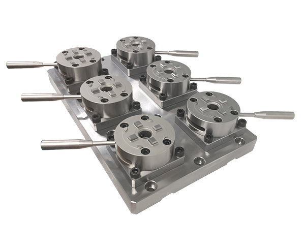 Mandril manual 6 em 1 D100 3M com base CNC