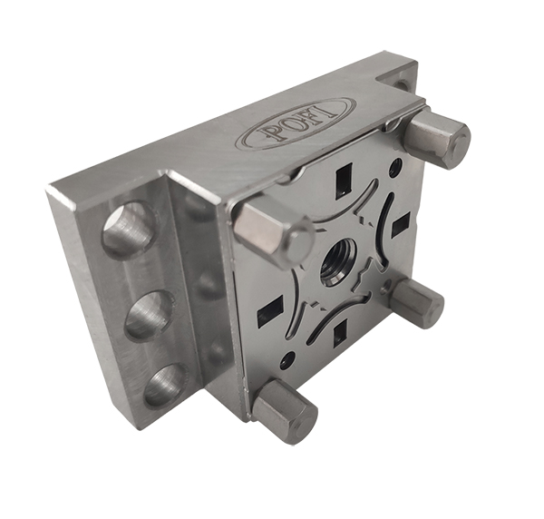 PO-B0010-81X51 Suporte plano de aço inoxidável-10-600