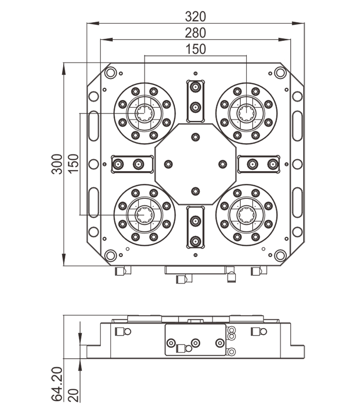 Especificação do Mandril PO-UPC0001-UPC