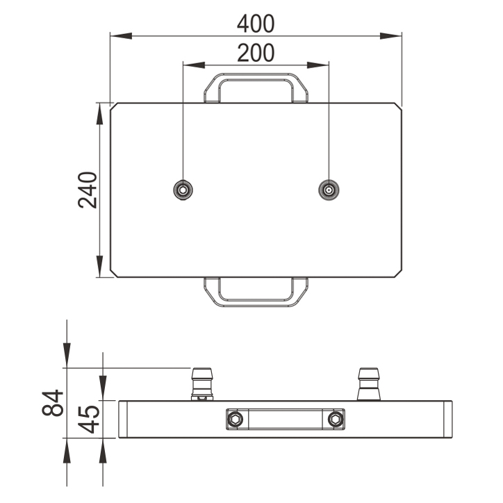 PO-MTS0004-MTS Especificação de palete de 2 cabeçotes
