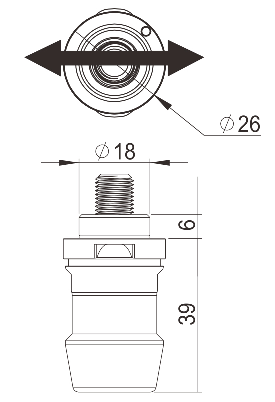 PO-MTS0009-EQUALIZED SPIGOT-Especificação