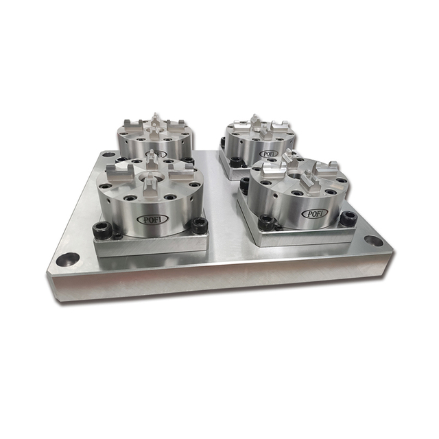 Mandril Pneumático CNC 4 EM 1 D100 ER-035519 ER-043124