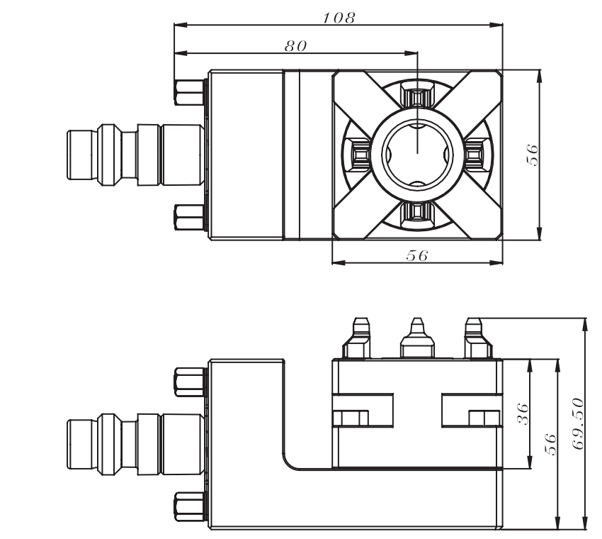 PO-L0005-VERTICAL EDM QUICK CHUCK 50-Especificação