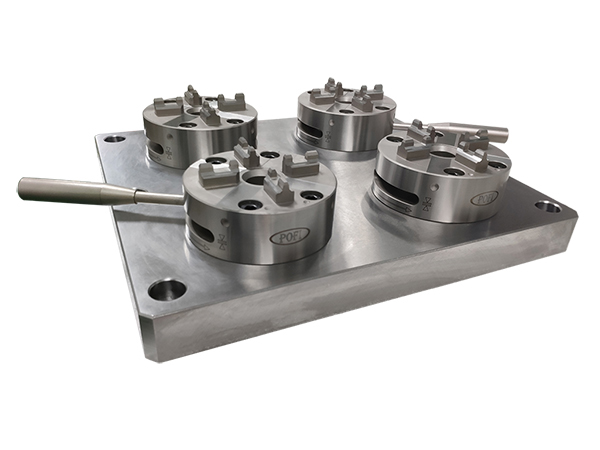 PO-K0018-4 em 1 Mandril Manual CNC D100-3-600