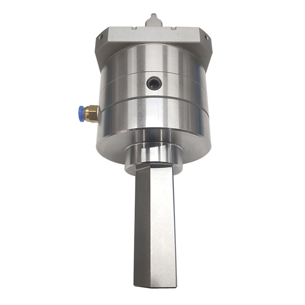 Mandril pneumático EDM quadrado de 80 mm com biela-3-600