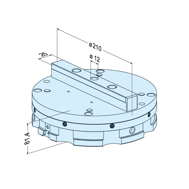 EROWA ER-116634 Palete de alinhamento RN PC 210