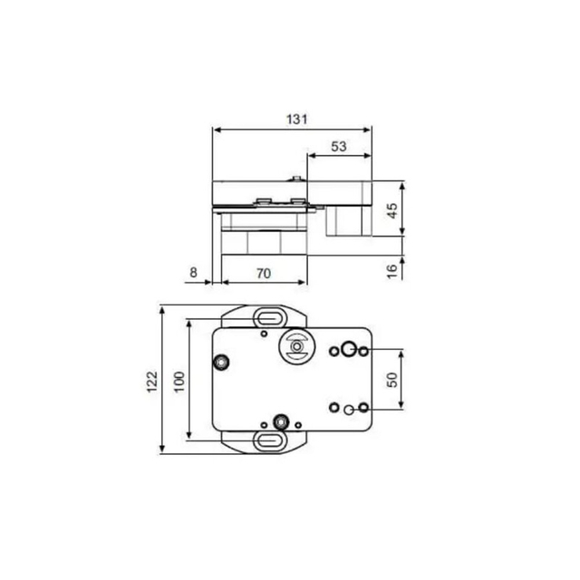 Adaptador de nivelamento compatível com System 3R 3R-232S POFI