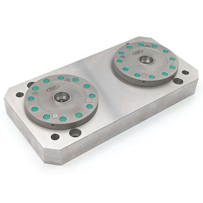 PO-MTS0015-D130两头零点气动卡盘（定制款）Placa Base MTS3