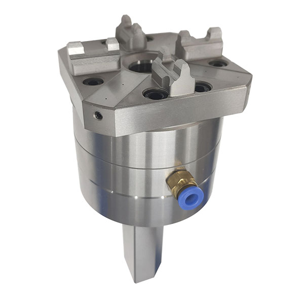 Mandril pneumático EDM quadrado de 80 mm com biela-1-600