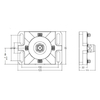 Conjunto de paletes manual de mandril plano POFI com conjunto de moldura ER-035715 