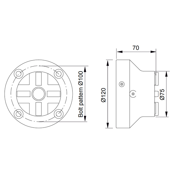 3R-600.17-30-Mandril Pneumático Macro PM-Spec-600