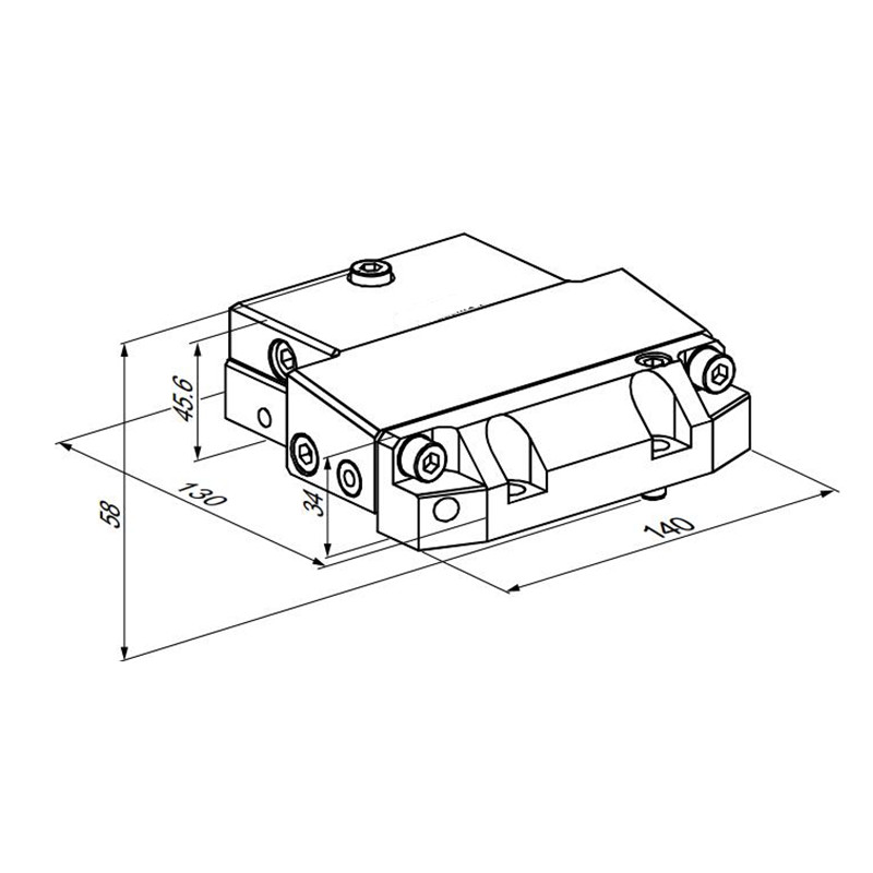 Porta-pêndulo Modelo 3D
