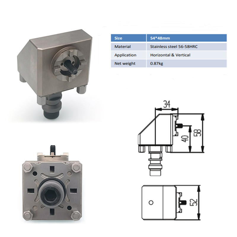 POFI ITS50 Precision 90° Horizontal Holder Compatível com EROWA8