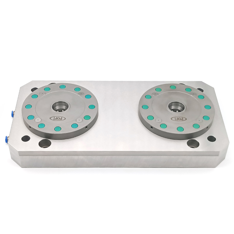 PO-MTS0015-D130两头零点气动卡盘Placa Base MTS（定制款）6