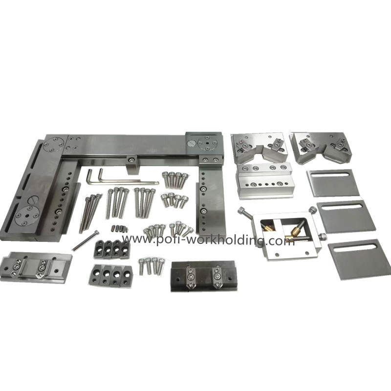 Placa de base ajustável horizontal