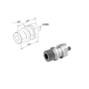 POFI Chucking Spigot Compact Combi compatível com ER-029098