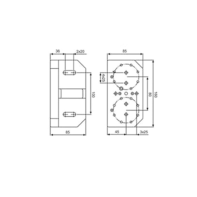 Prateleira angular POFI WEDM 3R-201.5