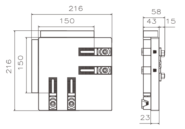 Ferramentas de fixação de uso especial para componentes minúsculos 100x150mm-Especificação