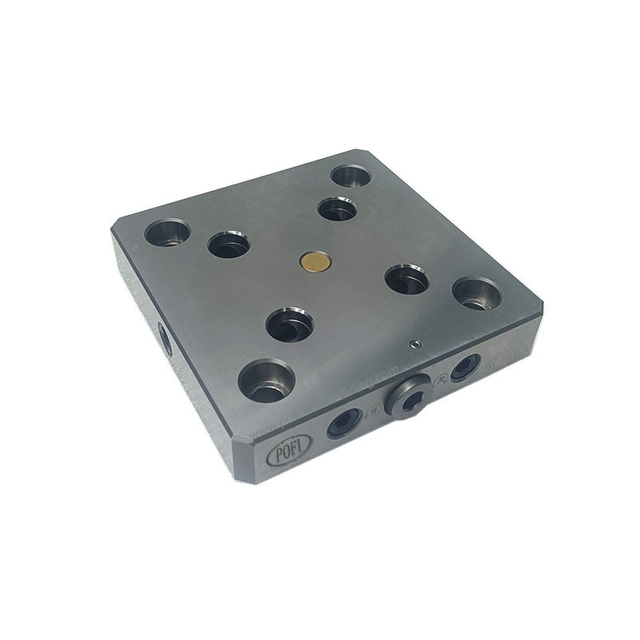 Adaptador de ponto zero de baixo perfil CNC 52 Tipo de mudança rápida Posicionador POFI