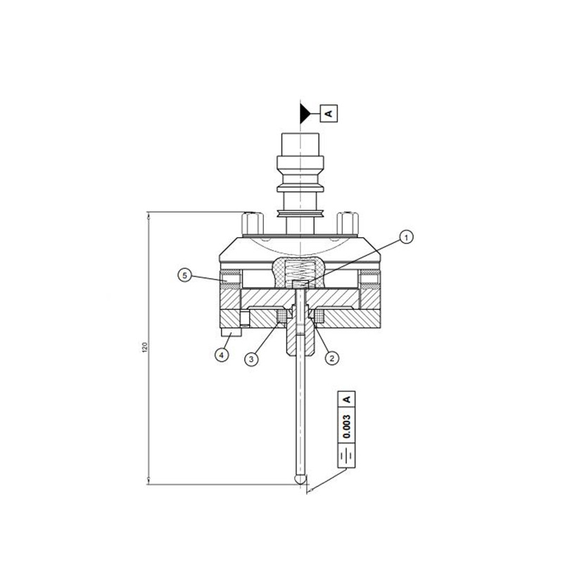 sonda com bola 5mm