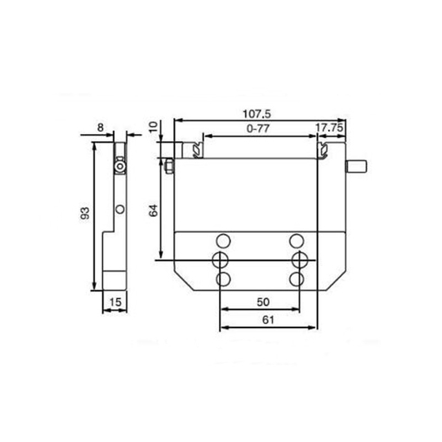 Ferramentas de EDM de fio de alta qualidade SuperVice igual a 3R-292.1