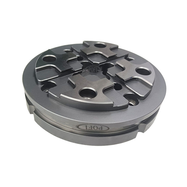 Palete de aço inoxidável POFI Ø116 mm MacroHP 3R-601.52