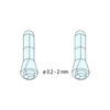 Conjunto de Pofi de Mini Collet Chucks Ø 0,2 - Ø 2,0 mm ER -010689 